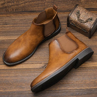 Sanford | Lederstiefel für Herren – Hellbraun