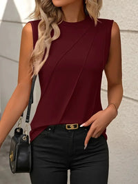 Eva | Lässige Bluse – Rot