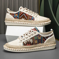 Elegante Canvas-Schuhe – Beige