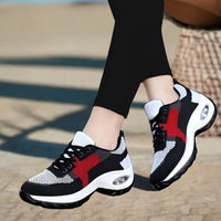 Riecker Sneakers | Trendige waldläufer Sommerschuhe mit weichem Fußbett für Frauen – Schwarz