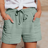Sunray Baumwoll-Sommer-Shorts – Grün