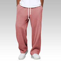 Samuel | Weite Komforthose mit verstellbarem Bund – Rosa