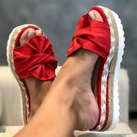 Orthopädische Mode Design Sandalen | Elegante Sommerschuhe – Rot