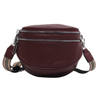 Frezia | Schultertasche – Weinrot