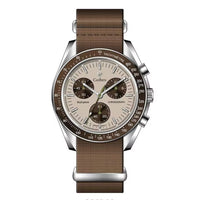 CARSTEN - ELEGANTE UHR – Braun