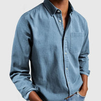 Alvin™ | Premium Casual Hemd – Sky Blau