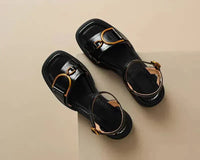 Amara | Schnallensandalen™ – Schwarz (Fast ausverkauft!)