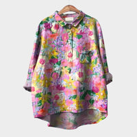 Norharda | Elegantes Sommerkleid mit Wohlfühlkomfort – Blumenmuster 1