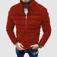 Frank | Schlanke Steppjacke – Rot