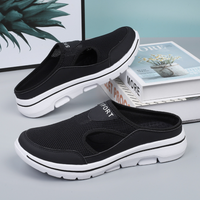 FlexiFit - Offene orthopädische Schuhe – Schwarz