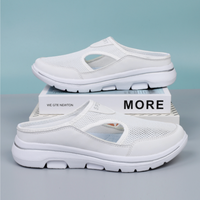 FlexiFit - Offene orthopädische Schuhe – Weiß