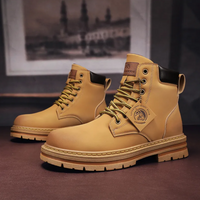Markus | Herren Orthopädische hohe Laufschuhe – Braun