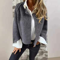 Leydoria | Beigefarbener Kaschmirpullover – Grau