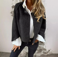 Leydoria | Beigefarbener Kaschmirpullover – Schwarz