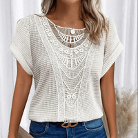 Heidi-Mode | Luftige Bluse für Damen – Weiß