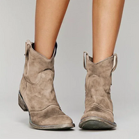 | Cowboy-Stiefeletten für Damen – Braun