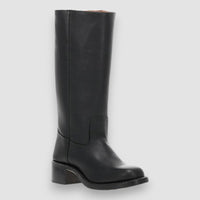 Lior | Leder-Bronco-Stiefel – Schwarz
