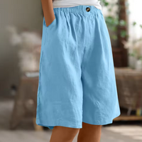 Clivia™ | Komfort-Shorts – Himmelblau