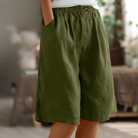 Clivia™ | Komfort-Shorts – Oliv