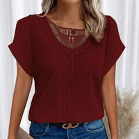 Heidi-Mode | Luftige Bluse für Damen – Rot