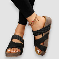 Sibyl | Orthopädische Modesandalen – Schwarz