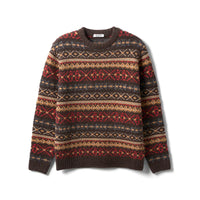 Sebastian | Vintage Isländischer Pullover – Dunkelkaffee