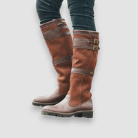 Lidia | Wasserdichte Outdoor-Stiefel – Braun