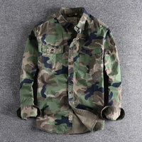Corvin - Premium Camouflage-T-Shirt – Grün