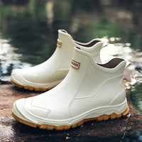 Joachim | Herren Klassischer Lederstiefel Schuhe – Beige