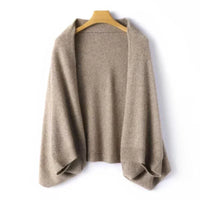 Aurelia Wool Shawl – Camel