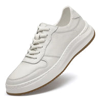 Bequeme Lederschuhe – Weiß