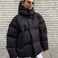Kovaryn | Monochromatische Jacke – Schwarz