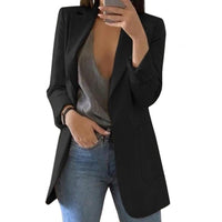Damenblazer für das Büro | Formalstil – Schwarz