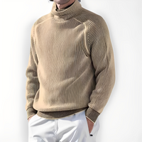 Jarrett - Pullover mit Kragen – Khaki