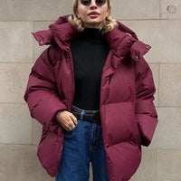 Kovaryn | Monochromatische Jacke – Rot