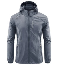 Thomas | Hochwertige Windbreaker-Jacke – Dunkelgrau