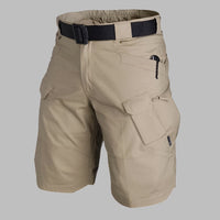 Sommerliche Cargo Shorts für Herren - Wasserdichte Kurze Hosen mit Stretch für heiße Tage – Khaki