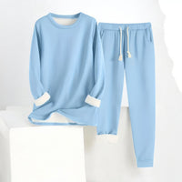 Lilly - Thermofleece-Set – Hellblau