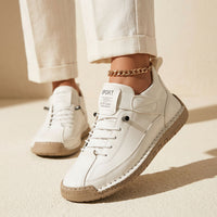 Claudia | Damen Sportliche Flexible Sneaker – Weiß