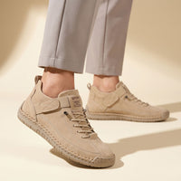 Claudia | Damen Sportliche Flexible Sneaker – Beige
