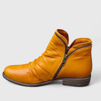 Helena | Damen Orthopädische Komfortstiefel – Gelb