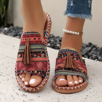 Solario™ – Bequeme Damen Slides mit ergonomischer Komfort-Sohle – Bordeaux