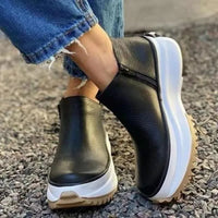 Poinaith | Mode Turnschuhe für Frauen – Schwarz