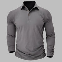 Poloshirt für Herren – Kurzarm-Poloshirt Für Sommer – Grau