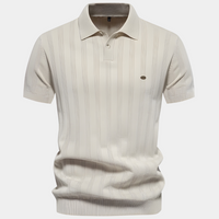 Slim-Fit Casual Herren Poloshirt – Beige