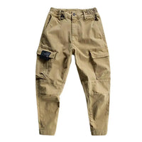 Herren Cargo Funktions-Hose Outdoor Mehrfachtaschen – Beige
