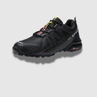 Speed V3 Wanderschuhe - Leichte Sommertrekkingschuhe mit Ortho Sohle für Herren – Schwarz