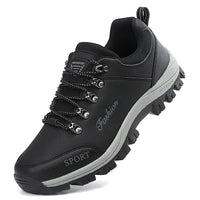 Thomas | Robuste Wanderschuhe – Schwarz