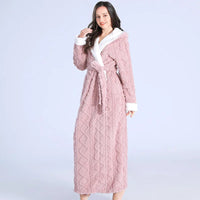 Misano Damen Bademantel | Leichter und Trendiger Bademantel für Damen – Rosa