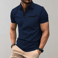Sportlich-Elegantes Herren Poloshirt – Marine